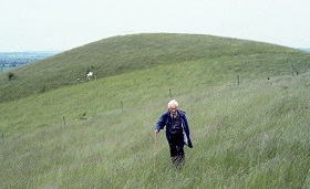 Photograph of John in 1990