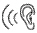 Symbol of an ear
